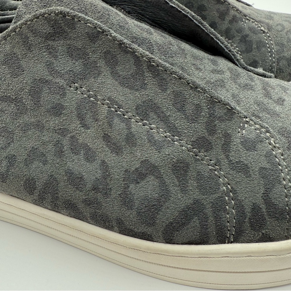J/Slides Heidi Platform Slip On Sneakers Leather Leopard Print Women 9.5M - Picture 15 of 15